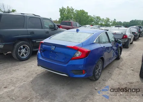 2020 Honda Civic Ex z USA, uszkodzony, nr VIN 19XFC1F3XLE005565